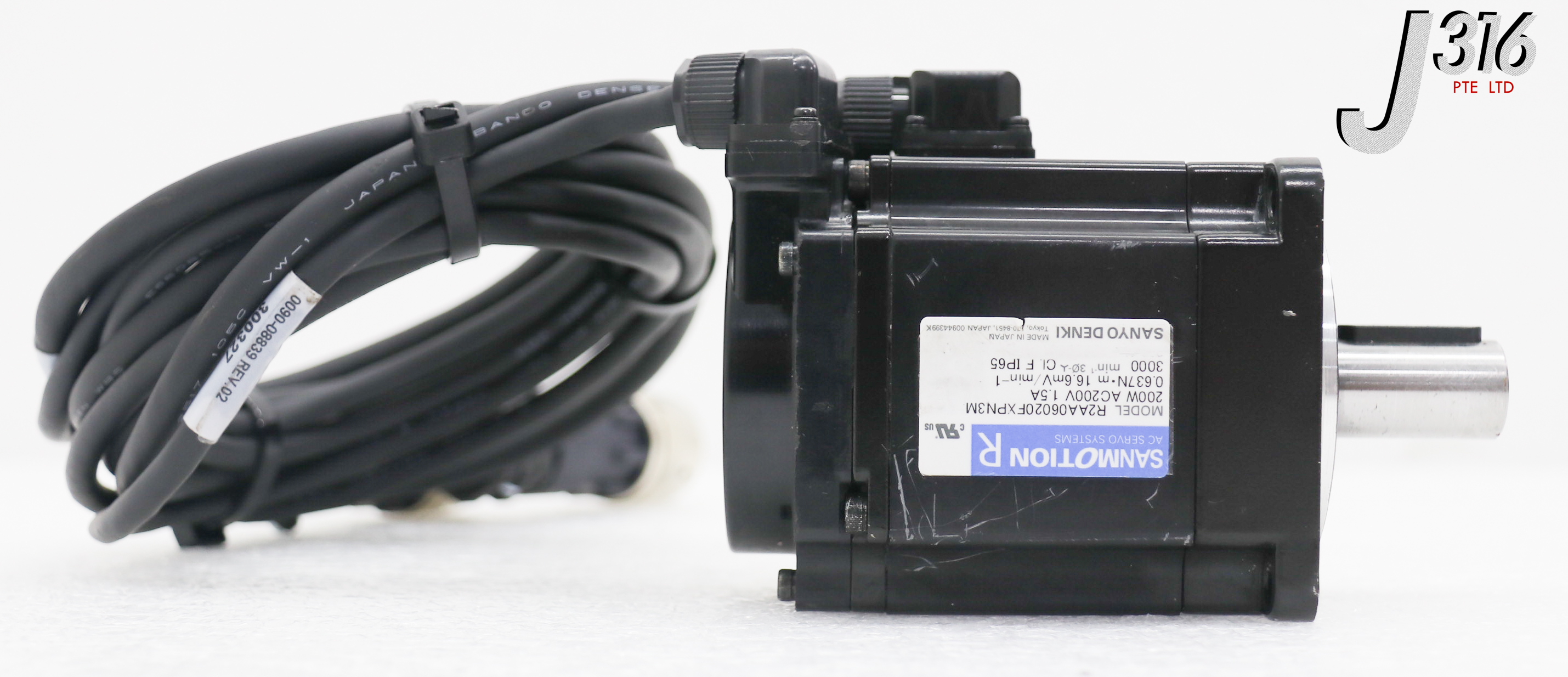 34799 SANYO DENKI AC SERVO MOTOR, SANMOTION R R2AA06020FXPN3M | eBay